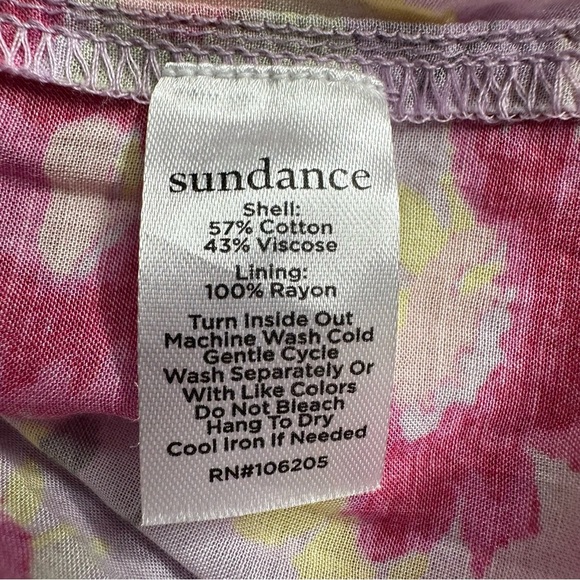 Sundance Women’s  Floral Tiered Dress. Size XXL - Picture 5 of 7